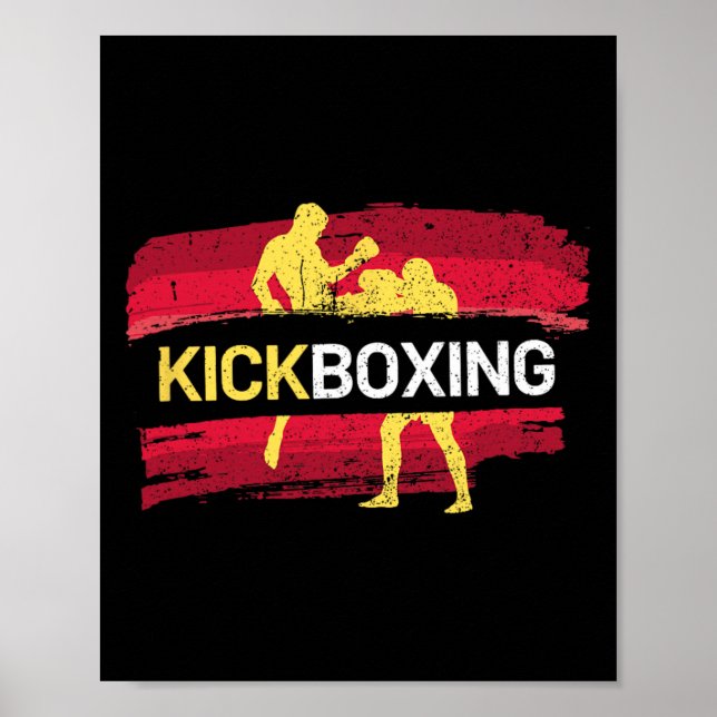 Kickboxing Martial Arts  Poster (Framsidan)