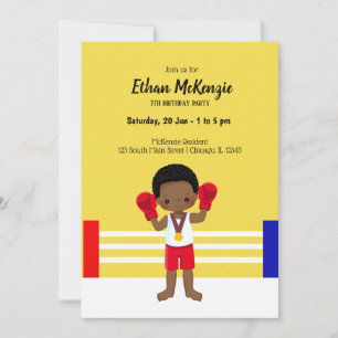 Kickboxing sport inbjudningar