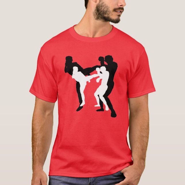 kickboxing tee shirt (Framsida)