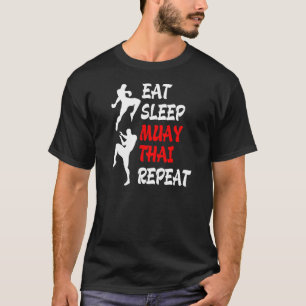 Kickboxing Thai Boxing Eat Ssov Muay Thai T Shirt