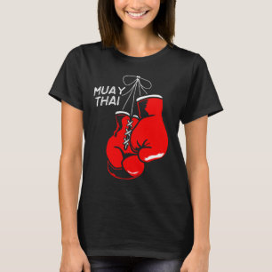Kickboxing Thai Boxing Muay Thai-handskar T Shirt