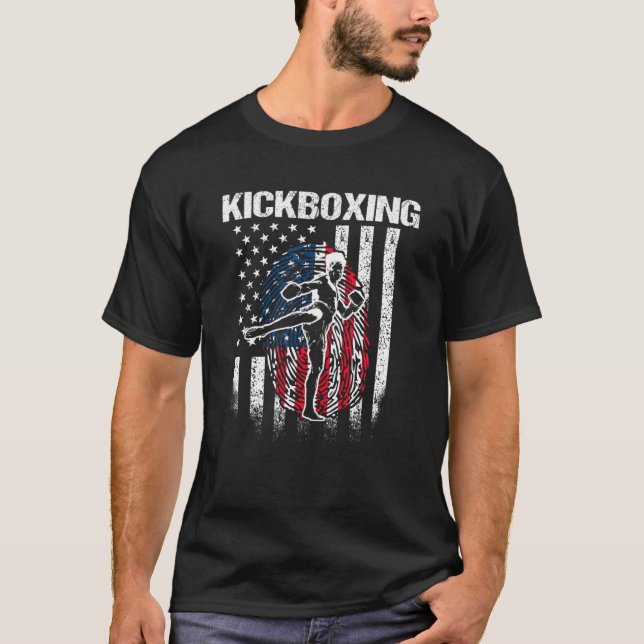 Kickboxingmentorers Sparka Boxing Workout T Shirt (Framsida)