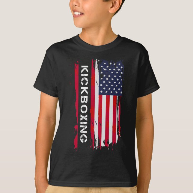 Kickboxning _2  t shirt (Framsida)