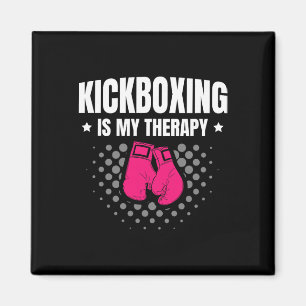 Kickboxning är min terapi kampsport för en kickbox magnet