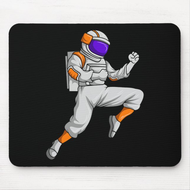 Kickboxning Astronaut Kickboxare Yttre rymden Kara Musmatta (Framsidan)