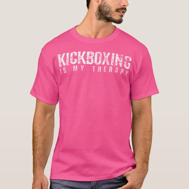 Kickboxning Boxing Material Arts T Shirt (Framsida)