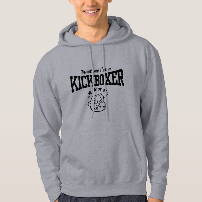 Kickboxning Hoodie (Framsida)