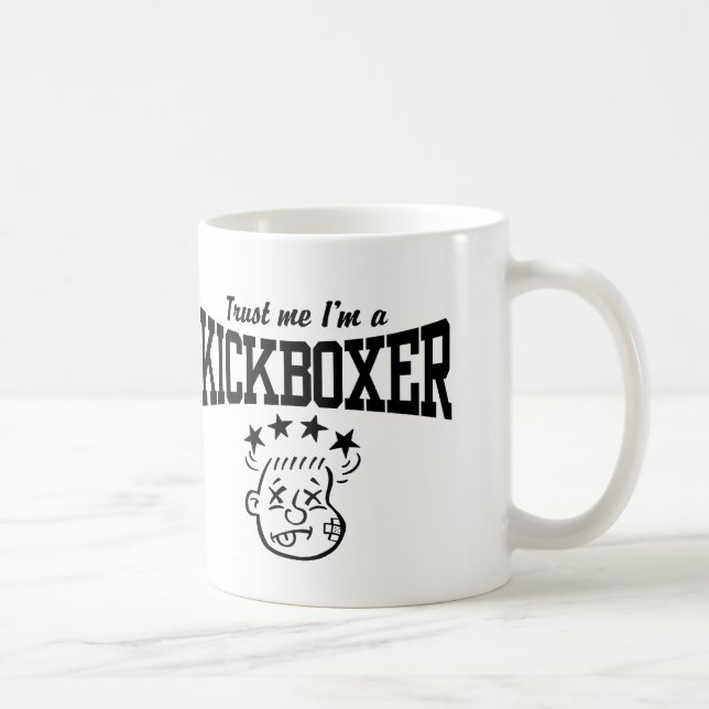 Kickboxning Kaffemugg (Höger)