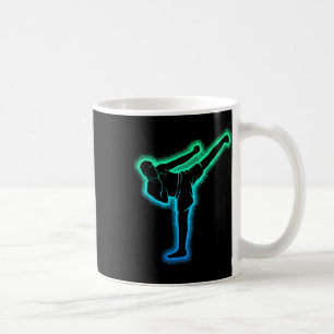 Kickboxning Karate Kickboxare Taekwondo Barn Män Kaffemugg