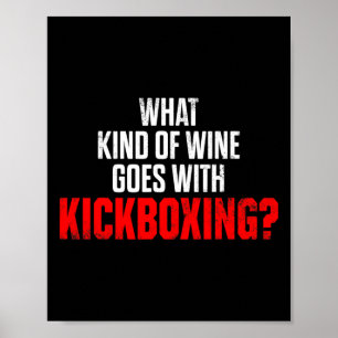 Kickboxning Kick Boxing Träning _4 Poster