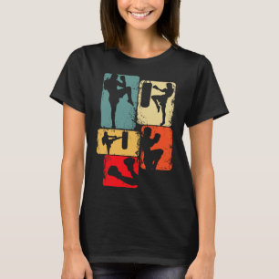 Kickboxning Kickboxare Karate Taekwondo Pojkar Bar T Shirt