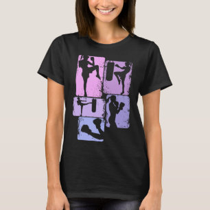 Kickboxning Kickboxare Taekwondo Karate Flickor Ba T Shirt