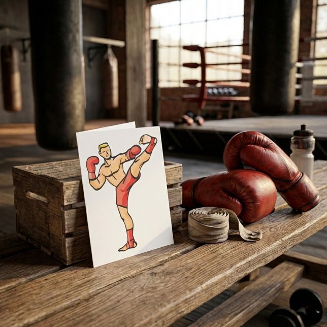 Kickboxning Kort (Skapare uppladdad)