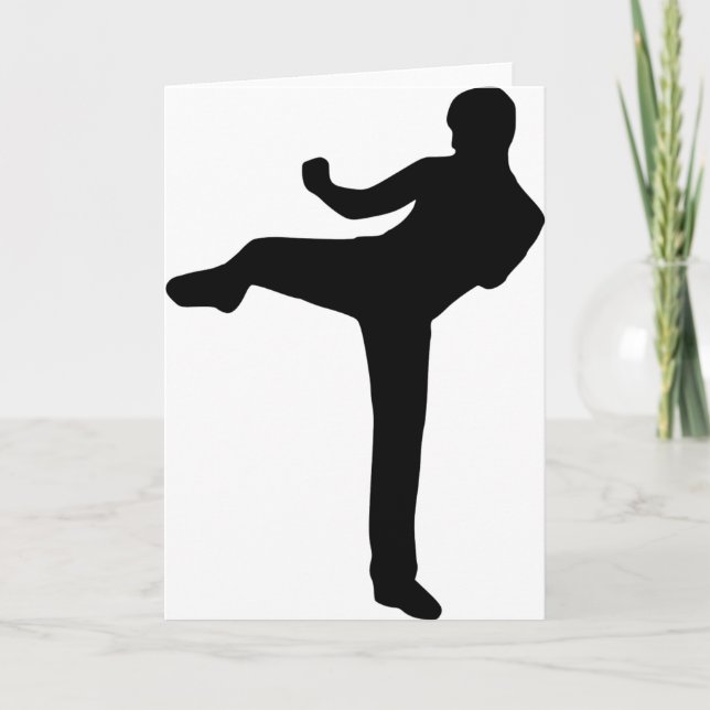 Kickboxning Kort (Framsida)
