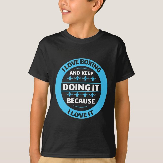 Kickboxning Muay Thai Boxning _2  T Shirt (Framsida)
