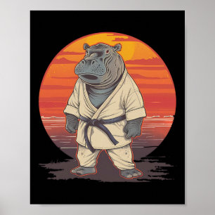 Kickboxning Noshuvudstridskonst Karate Jiu-jitsu M Poster