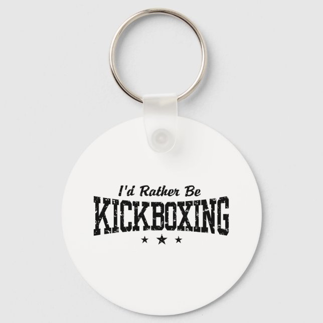 Kickboxning Nyckelring (Framsida)