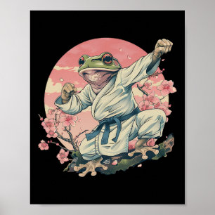 Kickboxning Sakura Jiu-jitsu Judo MMA Toad Taekwon Poster