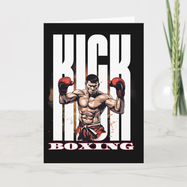 Kickboxning Stridstil  Kort (Framsida)