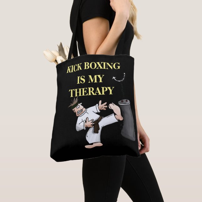 KICKBOXNING terapi design  Tygkasse (Närbild)