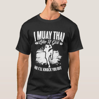 Kickboxning Thailand Mma Thai Boxing Muay Thai T Shirt