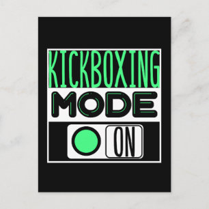 Kickboxning Vykort