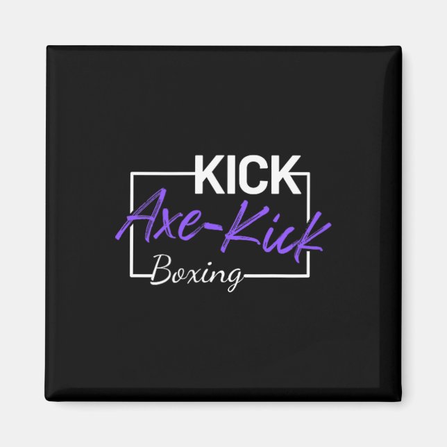 Kickboxning Yx-kick  Magnet (Framsidan)