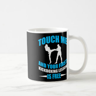 Kickboxnings T-shirt för män Mma-föddagpresent För Kaffemugg