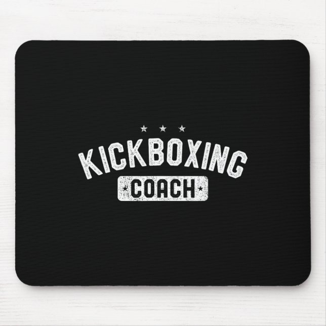 Kickboxningscoach Vintage Kickboxning  Musmatta (Framsidan)