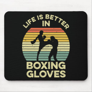 Kickboxningsdesign för en Muay Thai-krigare Musmatta