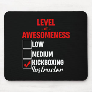 Kickboxningsinstruktör för Level Of Awesomeness Mi Musmatta
