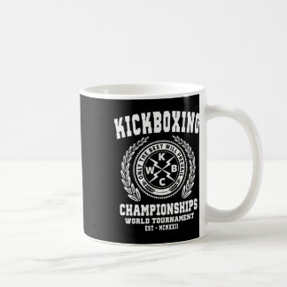 Kickboxningsmästerskap, Kickboxnings-T-shirt, Mart Kaffemugg