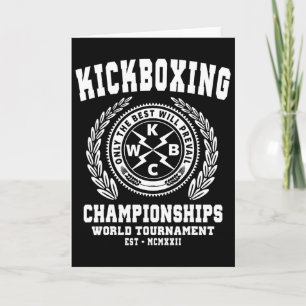 Kickboxningsmästerskap, Kickboxnings-T-shirt, Mart Kort