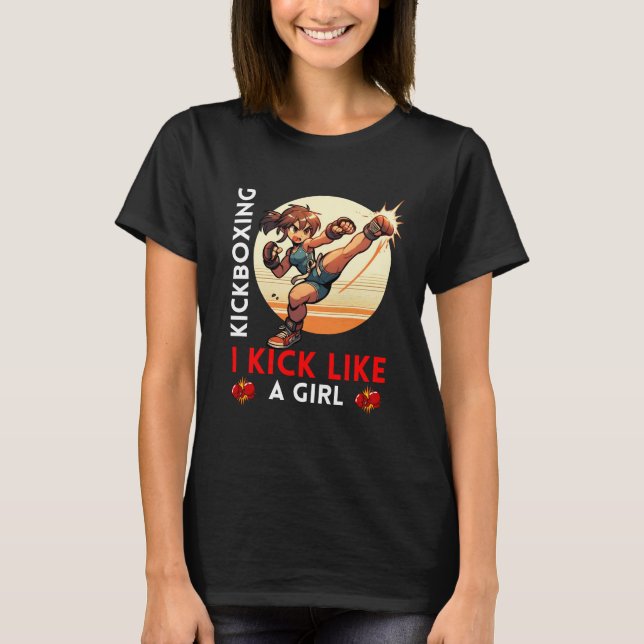 Kickboxningsträtt | Muay Thai Shirt | Arbete T (Framsida)