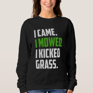 Kicked Grass Gräsmatta Mower Mow Landscapi Gräsmat T Shirt