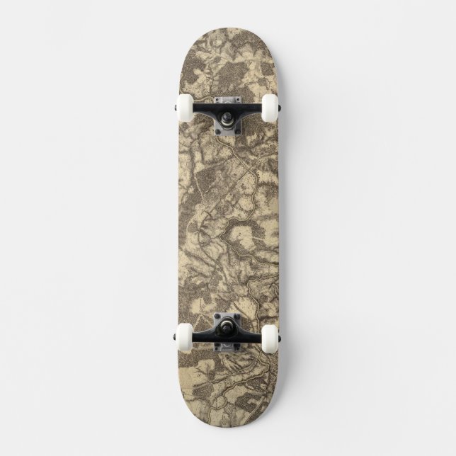 Kicken överbryggar och Virginia Skateboard Bräda 21,5 Cm (Framsida)
