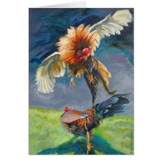 Kicken sparkar hälsningskort