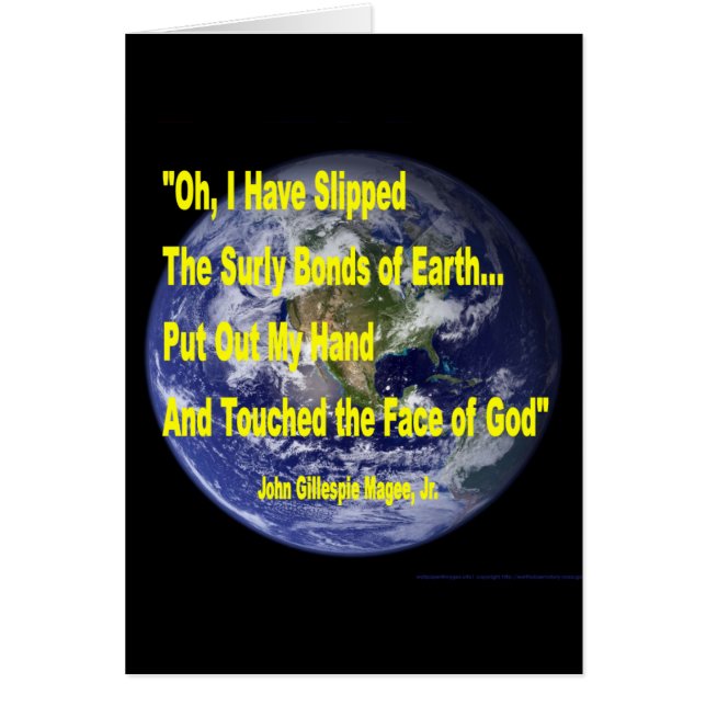 Kickflyg Hälsningskort (Framsidan)