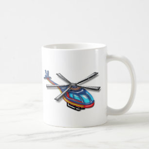 Kickflyghelikopter Kaffemugg