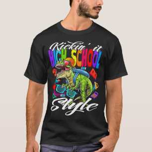Kickin it High School Stil Back to school Monste T Shirt