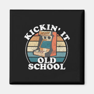 Kickin IT Retro 80s Arcade Game Video G Magnet