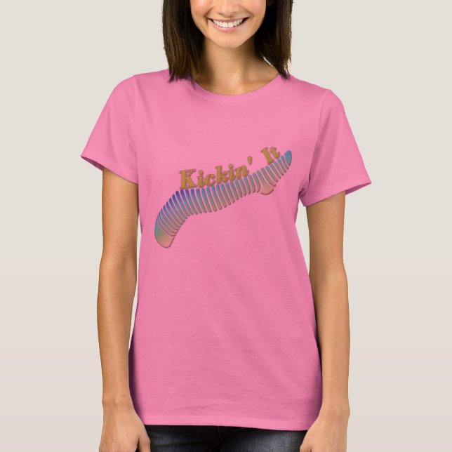 Kickin' It! T Shirt (Framsida)