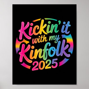Kickin med min Kinfolk-fantastiska familjeåterföre Poster