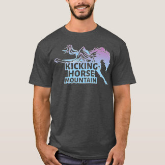 Kicking Horse Ski Resort and Mountain T Shirt
