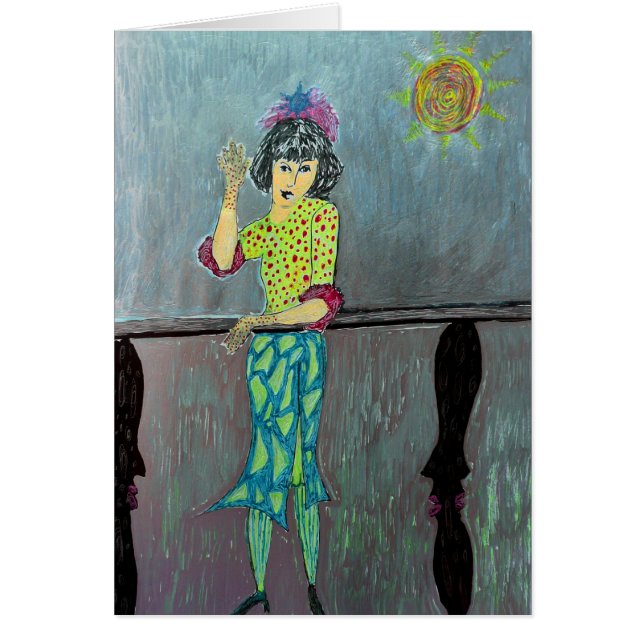 Kickmode Hälsningskort (Framsidan)