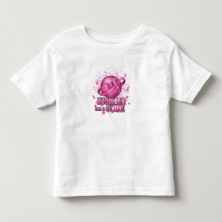 Kickning för en bock - Rosa Soccer Breast Cancer A T Shirt
