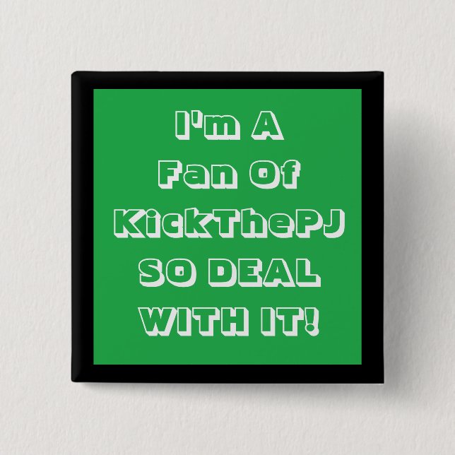 KickPJ-Fläkt-märke Knapp (Framsida)