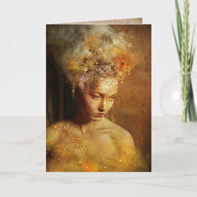 KickPriestess av jord Kort (Framsida)