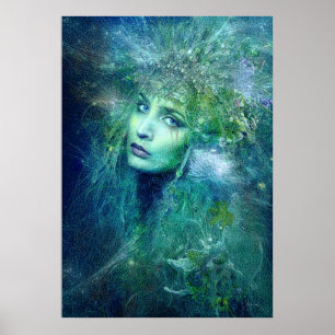 KickPriestess av vattenaffischen Poster
