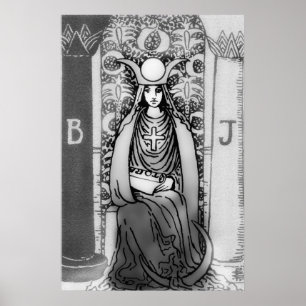 KickPriestess Tarot Poster